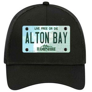 Alton Bay Metal on Trucker Mesh Snapback Hat - Black